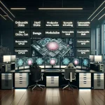 "Lenovo's new modular workstation desktop designed for engineers and designers, showcasing customizable features and high-performance capabilities ideal for demanding tasks."